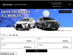 Sites similar to lexusofcalgary.com