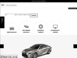 Sites similar to lexusofcoolsprings.com