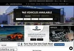 Sites similar to lexusoflouisville.com