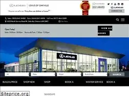Sites similar to lexusofoakville.ca