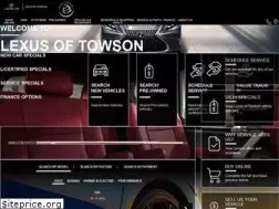 Sites similar to lexusoftowson.com