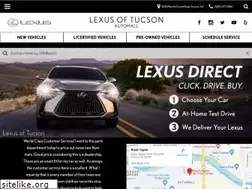 Sites similar to lexusoftucsonautomall.com