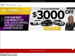 Sites similar to lexusofwesleychapel.com