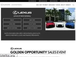 Sites similar to lexusofwestkendall.com