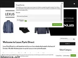 Sites similar to lexuspartsdirect.co.uk