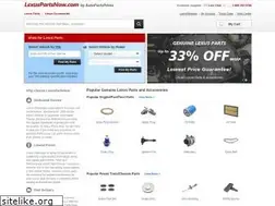 Sites similar to lexuspartsnow.com