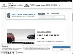 Sites similar to lexussantamonica.com