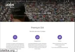 Sites similar to lexussecurity.com