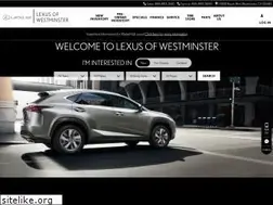 Sites similar to lexuswestminster.com