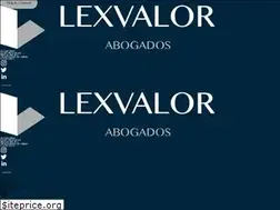 Sites similar to lexvalor.com