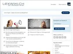 Sites similar to lexwiki.ch