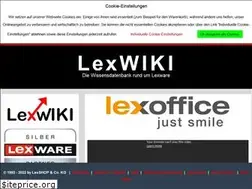 Sites similar to lexwiki.de