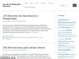 Sites similar to leyatraccionpositiva.com