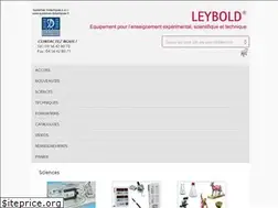 Sites similar to leybold-didactique.fr