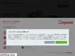 Sites similar to leyboldproducts.jp