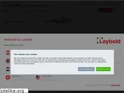 Sites similar to leyboldproducts.uk