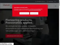Sites similar to leyboldvac.de