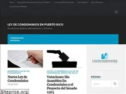 Sites similar to leydecondominios.com