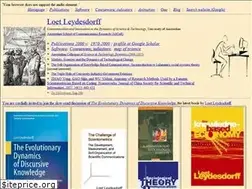Sites similar to leydesdorff.net