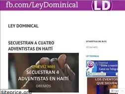 Sites similar to leydominical.net