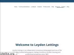 Sites similar to leydonlettings.co.uk