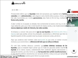 Sites similar to leyendadeterror.net