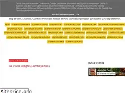 Sites similar to leyendas-peru.blogspot.com