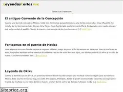 Sites similar to leyendascortas.mx