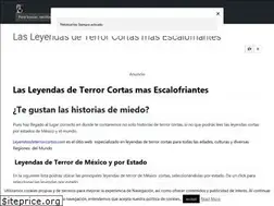 Sites similar to leyendasdeterrorcortas.com