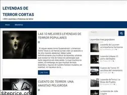 Sites similar to leyendasdeterrorcortas.net