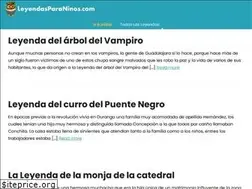 Sites similar to leyendasparaninos.com
