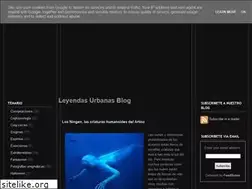 Sites similar to leyendasurbanasblog.blogspot.com