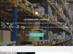 Sites similar to leyendeckerlogistics.com