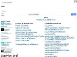 Sites similar to leyes-mx.com