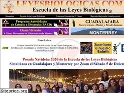 Sites similar to leyesbiologicas.com