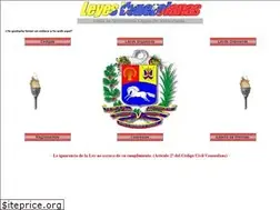 Sites similar to leyesvenezolanas.com
