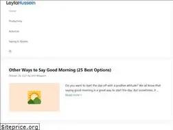 Sites similar to leylahussein.com