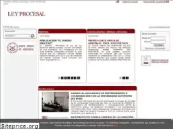 Sites similar to leyprocesal.com