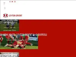 Sites similar to leytonorient.com