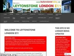 Sites similar to leytonstonetoday.net