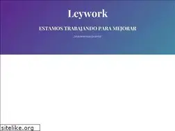 Sites similar to leywork.com