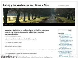 Sites similar to leyysacrificios.wordpress.com