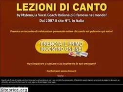 Sites similar to lezionidicanto.com