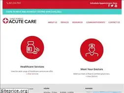 Sites similar to lfacutecare.com