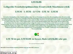 Sites similar to lfem.de