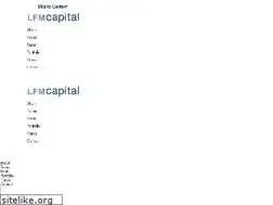 Sites similar to lfmcapital.com