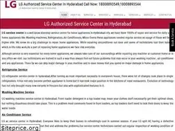 Sites similar to lg-authorized-service-center.com