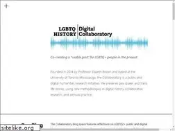 Sites similar to lgbtqdigitalcollaboratory.org