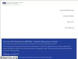 Sites similar to lgbtqiahealtheducation.org
