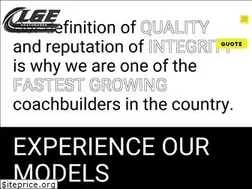 Sites similar to lgecoachworks.com